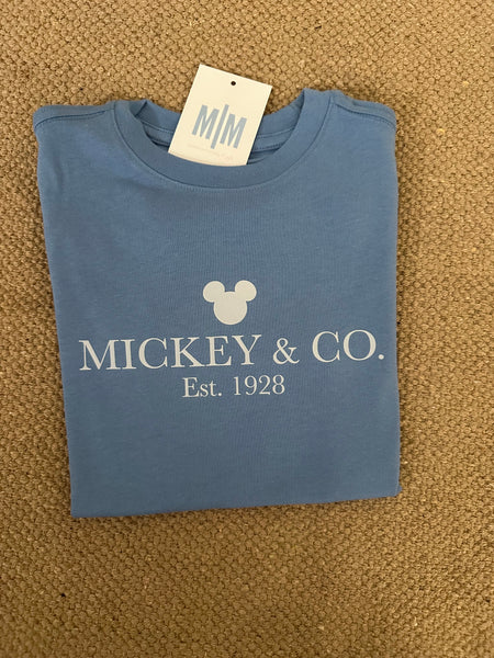 MIckey & Co. Blue T shirt