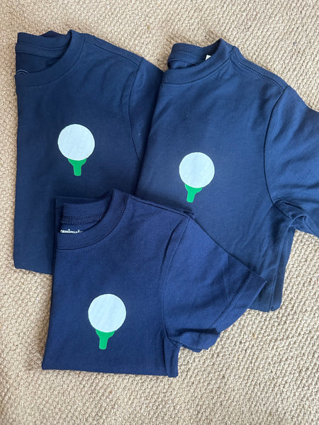 Golf Heat Press Tee