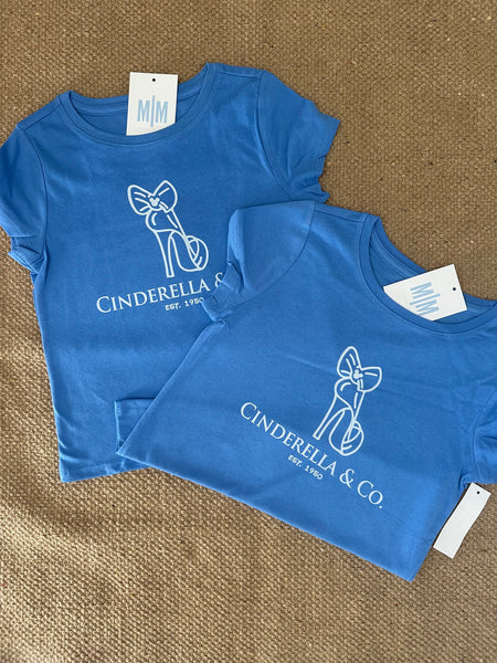 Cinderella & Co Tee-blue