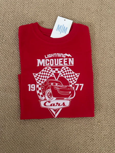 Cars Tee-Red