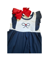 Navy Back to School Dress