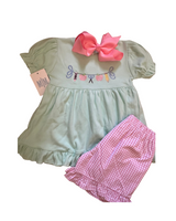 Mint Back to School Bunting