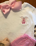Ballet Shoes Pocket Tee