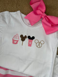 Pink Park Snacks Outfit